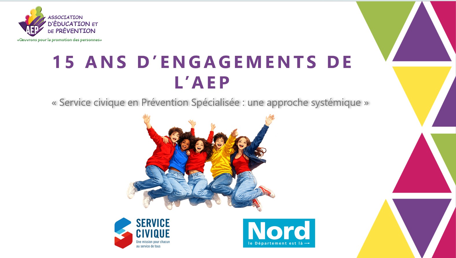 Service Civique : 15 Ans d'Engagement de l'AEP